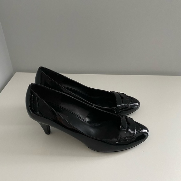 Zara black heels shoes - Size 7 - Picture 3 of 9
